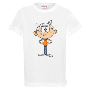 Бяла детска тениска- Къщата на шумникови