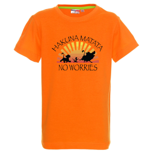 Цветна детска тениска- Хакуна Матата