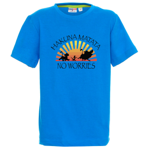 Цветна детска тениска- Хакуна Матата