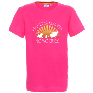 Цветна детска тениска- Хакуна Матата