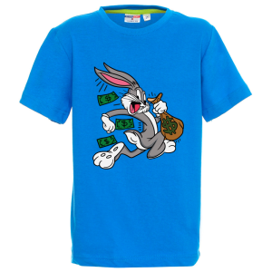 Цветна детска тениска- Бъгс Бъни