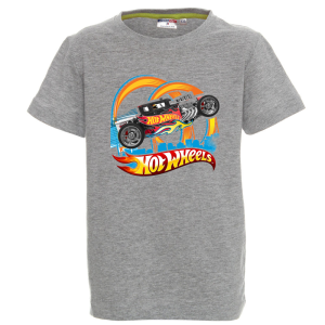 Цветна детска тениска- Hot Wheels