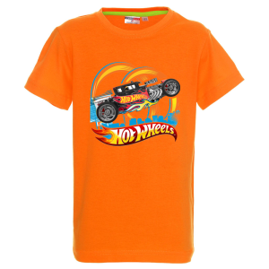 Цветна детска тениска- Hot Wheels