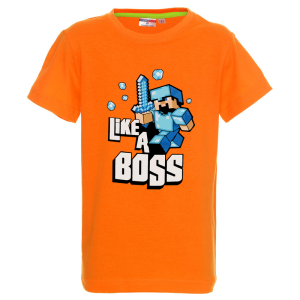 Цветна детска тениска- Like a boss 
