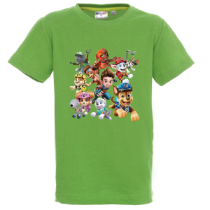 Цветна детска тениска- Пес Патрул