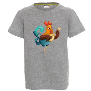 Цветна детска тениска- Петле