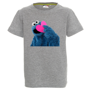 Цветна детска тениска- Улица Сезам