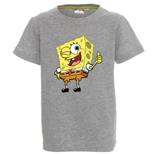 Цветна детска тениска- Спондж Боб