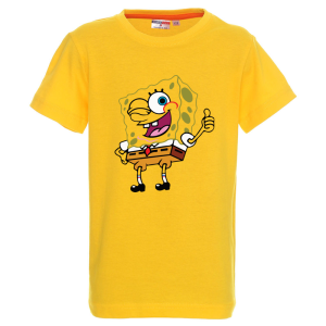 Цветна детска тениска- Спондж Боб