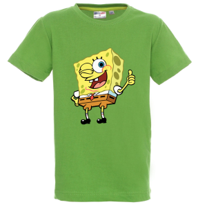 Цветна детска тениска- Спондж Боб