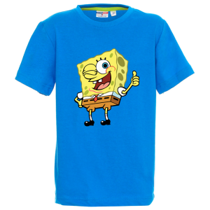 Цветна детска тениска- Спондж Боб