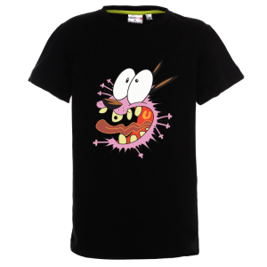 Цветна детска тениска- Кучето Кураж