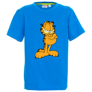 Цветна детска тениска- Гарфилд