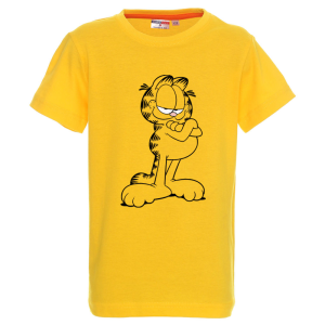 Цветна детска тениска- Гарфилд