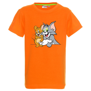 Цветна детска тениска- Том и Джери