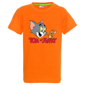Цветна детска тениска- Том и Джери