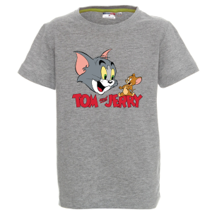 Цветна детска тениска- Том и Джери