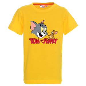 Цветна детска тениска- Том и Джери