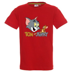 Цветна детска тениска- Том и Джери