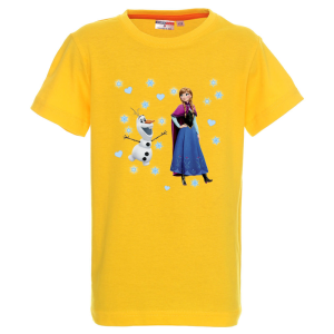 Цветна детска тениска- Замръзналото кралство, Анна