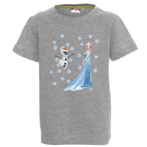 Цветна детска тениска- Замръзналото кралство, Елза