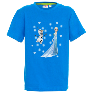 Цветна детска тениска- Замръзналото кралство, Елза