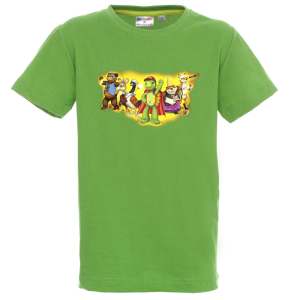 Цветна детска тениска- Костенурката Франклин