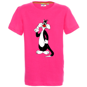 Цветна детска тениска- Силвестър