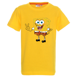 Цветна детска тениска- Спондж Боб