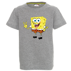 Цветна детска тениска- Спондж Боб