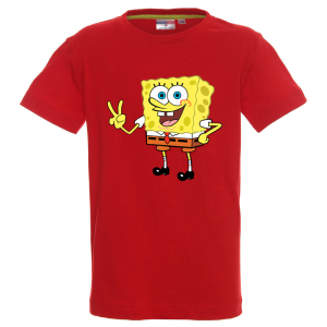 Цветна детска тениска- Спондж Боб