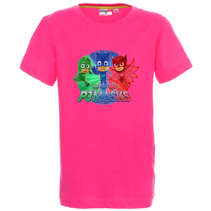 Цветна детска тениска- PJ Masks