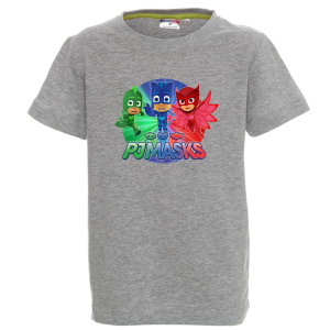 Цветна детска тениска- PJ Masks