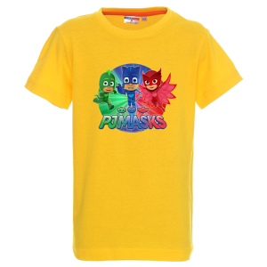 Цветна детска тениска- PJ Masks