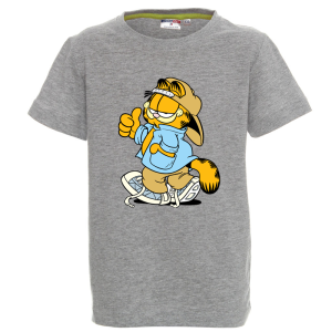 Цветна детска тениска- Гарфилд