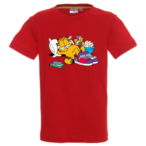 Цветна детска тениска- Гарфилд