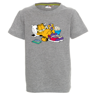 Цветна детска тениска- Гарфилд