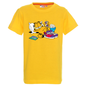 Цветна детска тениска- Гарфилд