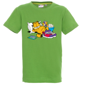 Цветна детска тениска- Гарфилд