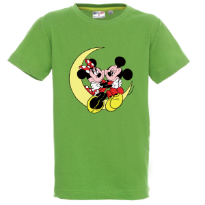 Цветна детска тениска- Мини и Мики
