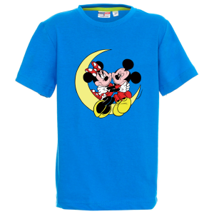 Цветна детска тениска- Мини и Мики