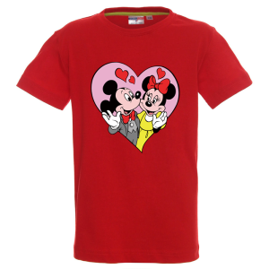 Цветна детска тениска- Мини и Мики