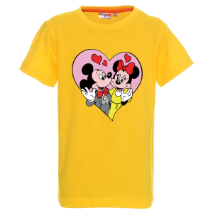 Цветна детска тениска- Мини и Мики