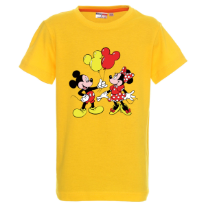 Цветна детска тениска- Мини и Мики