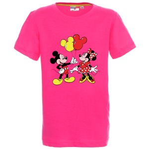 Цветна детска тениска- Мини и Мики