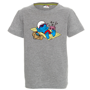 Цветна детска тениска- Смърф