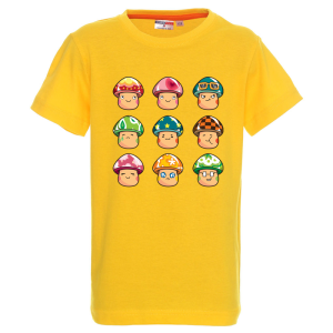 Цветна детска тениска- Супер Марио