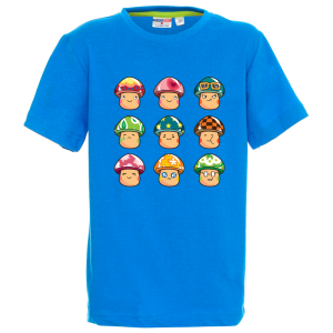 Цветна детска тениска- Супер Марио
