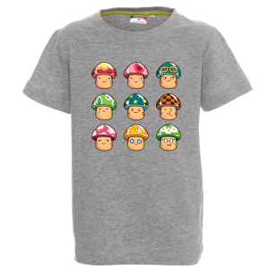 Цветна детска тениска- Супер Марио