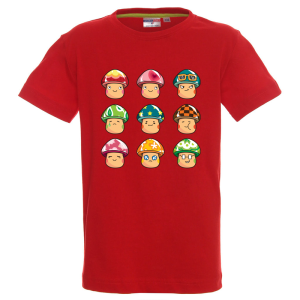 Цветна детска тениска- Супер Марио